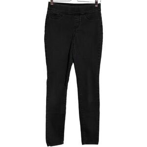 Nine West Jeans Black Heidi Pull On Skinny Jeggings Ankle Length 4